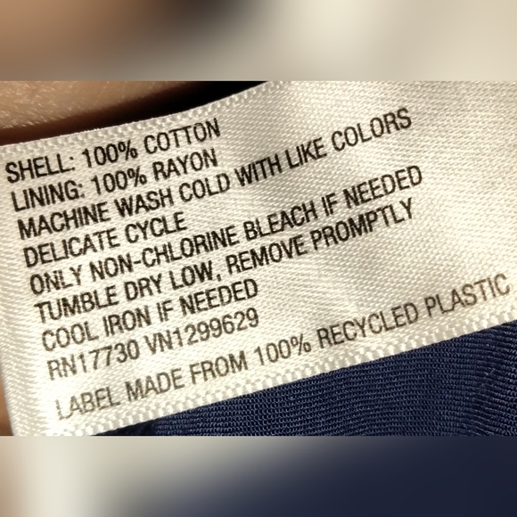 🤎Knox Rose tiered navy blue dress with pockets - Picture 7 of 8